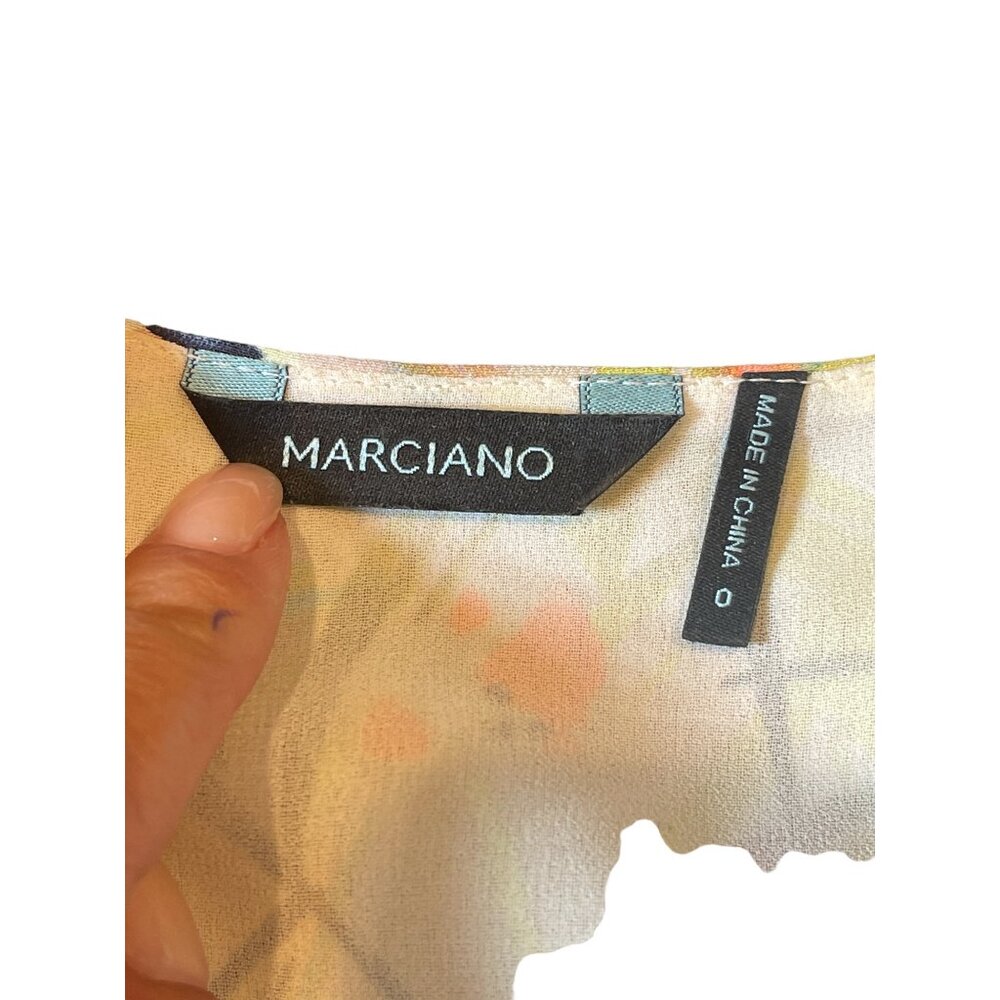 Y2K Guess by Marciano Botanica Shorts Romper Women’s Size 0 - Picture 5 of 9